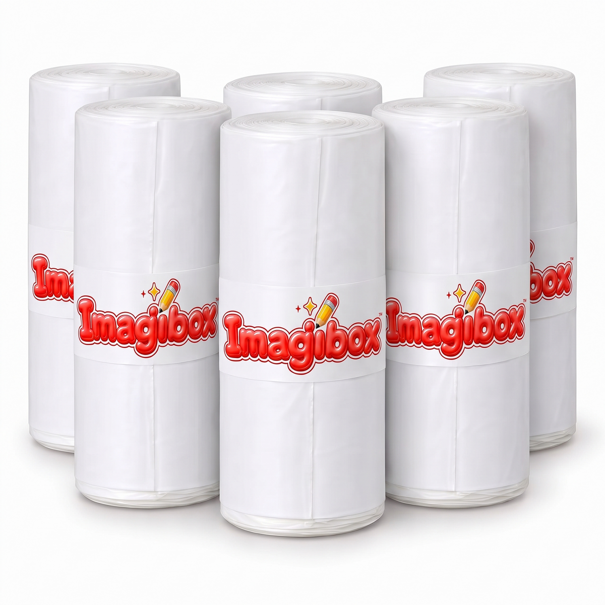 6 Pack Sticker Rolls