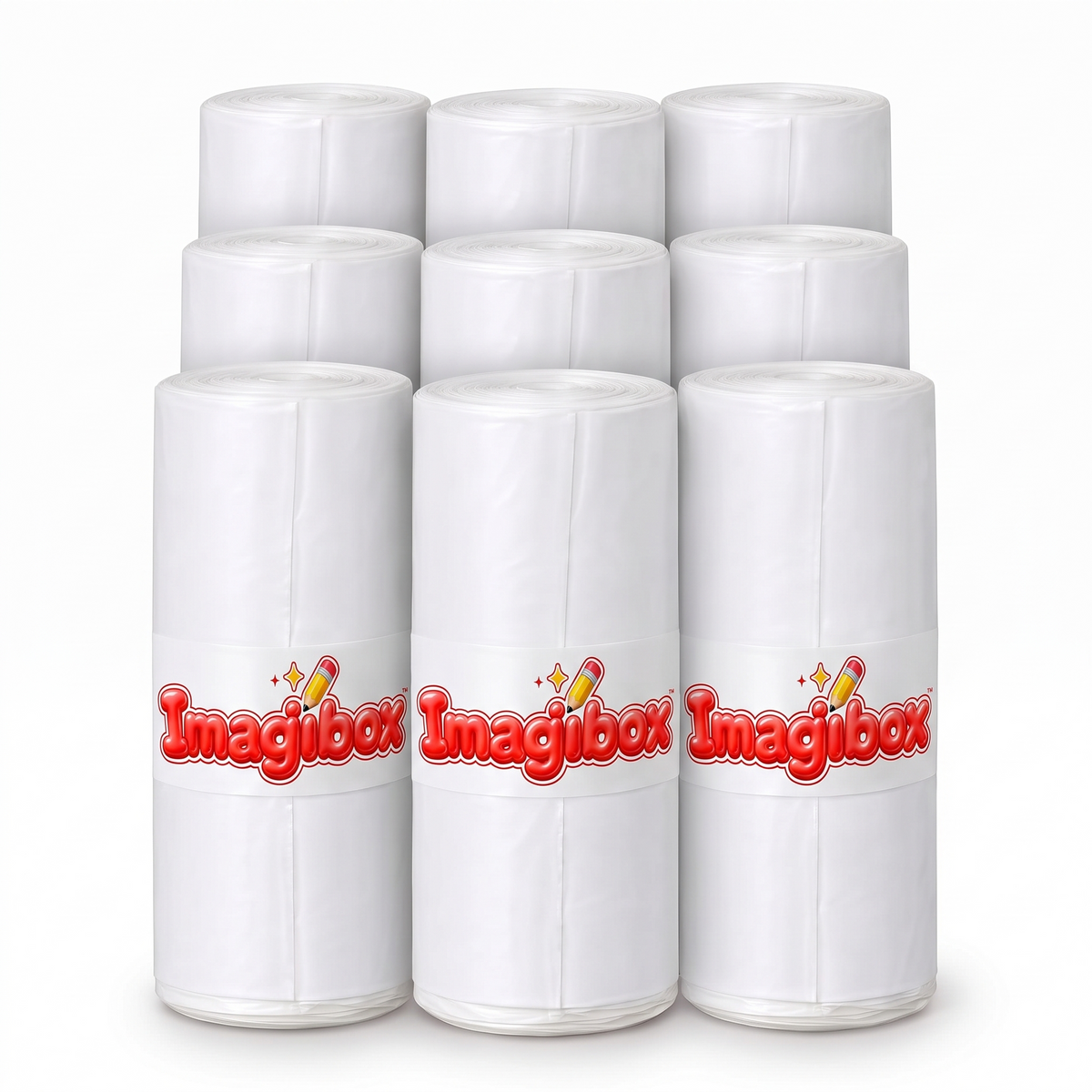 9 Pack Sticker Rolls
