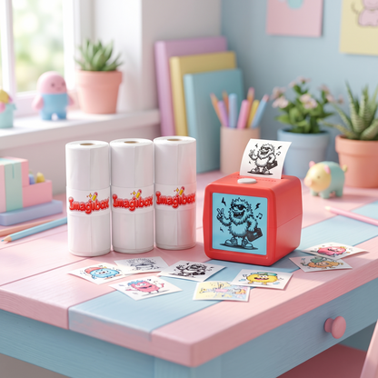 6 Pack Sticker Rolls